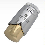 Головка термостатическая SCHLOSSER BRILLANT Хром-Золото M30x1,5 SH, арт. 600200010