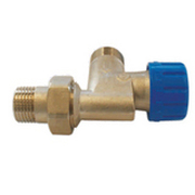 Клапан SCHLOSSER термостатический угловой специальный DN15 GZ 1/2 x M22 x 1,5GZ, арт. 601200008