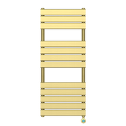 Полотенцесушитель электрический Primoclima PANEL 1200*500 12 трубок 600W, Золото матовое