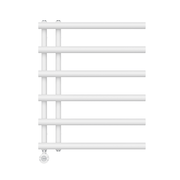 Полотенцесушитель электрический Primoclima RIDGE 800*600, 6 трубок 300W, Белый