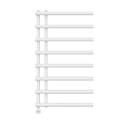 Полотенцесушитель электрический Primoclima RIDGE 1000*600, 8 трубок 400W, Белый
